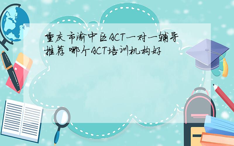 重庆市渝中区ACT一对一辅导推荐 哪个ACT培训机构好