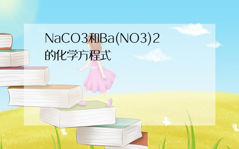 NaCO3和Ba(NO3)2的化学方程式