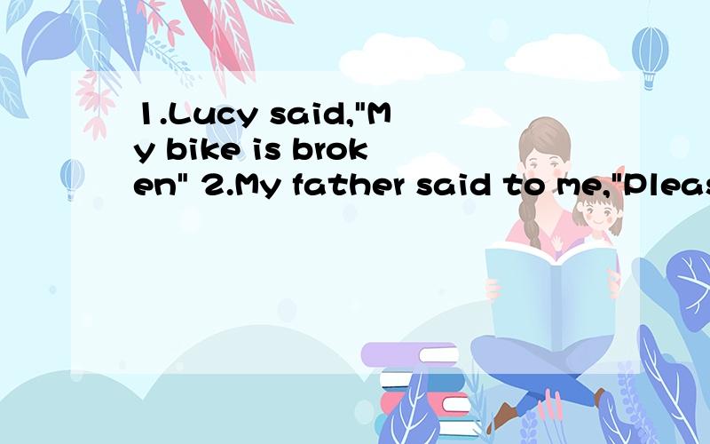 1.Lucy said,
